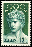 SAARLAND 1956 Nr 371 Postfrisch S3EA252 - Unused Stamps