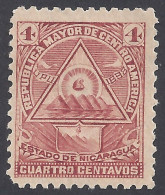 NICARAGUA 1898 - Yvert 101* (L) - Serie Corrente | - Nicaragua
