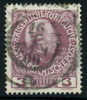 ÖSTERREICH 1908 Nr 141v Gestempelt X7C225E - Used Stamps
