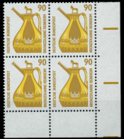 BRD DS SEHENSW Nr 1380 Postfrisch VIERERBLOCK ECKE-URE X7CFD72 - Unused Stamps