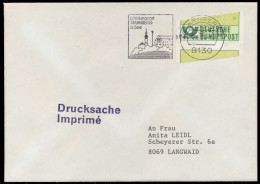 BRD ATM1-050 BRIEF EF STARNBERGER SPRINGER X7E224E - Timbres De Distributeurs [ATM]