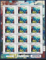 FRANCIA / FRANCE - FRANKREICH - EUROPA-CEPT 2024 -"UNDERWATER FLORA And FAUNA"- SHEETLET Of The 15 STAMPS MINT - 2024