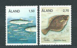 Aland Correo Yvert 38/40 Mnh ** Peces - Ålandinseln