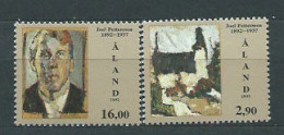 Aland Correo Yvert 61/62 Mnh ** Pinturas - Ålandinseln