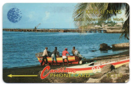 St. Kitts & Nevis - Local Fishermen At Work - 6CSKA - Saint Kitts & Nevis