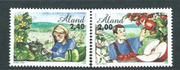 Aland Correo Yvert 134/5 Mnh ** Agricultura - Aland