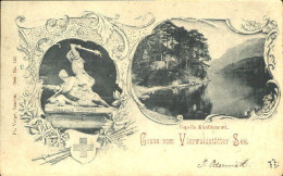 10556196 Vierwaldstaettersee SZ Vierwaldstaettersee Kapelle X 1899 Brunnen - Sonstige & Ohne Zuordnung