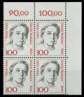 BERLIN DS FRAUEN Nr 825 Postfrisch VIERERBLOCK ECKE-ORE X8F911E - Unused Stamps