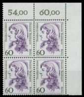 BERLIN DS FRAUEN Nr 824 Postfrisch VIERERBLOCK ECKE-ORE X8F9126 - Unused Stamps