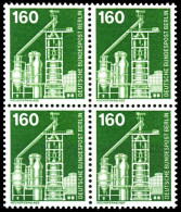 BERLIN DS INDUSTRIE U. TECHNIK Nr 505 Postfrisch VIERER S9528CE - Unused Stamps