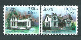 Aland Correo Yvert 179/80 Mnh ** Arquitectura - Ålandinseln