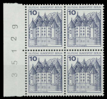 BERLIN DS BURGEN U. SCHLÖSSER Nr 532A Postfrisch VIERER X8F95DE - Unused Stamps