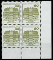 BERLIN DS BURGEN U. SCHLÖSSER Nr 674A Postfrisch VIERER X8F96E2 - Unused Stamps