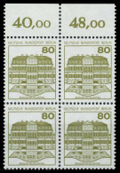 BERLIN DS BURGEN U. SCHLÖSSER Nr 674A Postfrisch VIERER X8F96E6 - Unused Stamps
