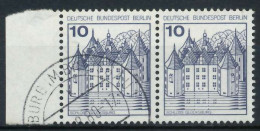 BERLIN DS BURGEN U. SCHLÖSSER Nr 532A Gestempelt WAAGR P X900EEA - Used Stamps