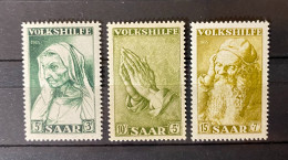 Saarland - 1955 - Michel Nr. 365/367 - Postfrisch - Nuevos