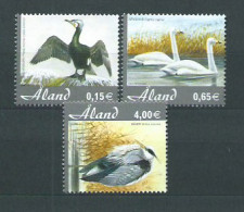 Aland Correo Yvert 244/6 Mnh ** Aves - Aland