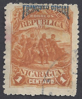 NICARAGUA 1892 - Yvert S21° - Servizio | - Nicaragua