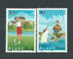 Aland Correo Yvert 102/3 Mnh ** Deportes - Aland