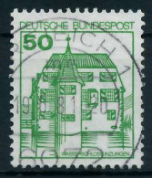 BRD DS BURGEN U. SCHLÖSSER Nr 1038AI Zentrisch Gestempelt X92FED6 - Used Stamps