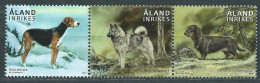 Aland Correo Yvert 410/12 ** Mnh Fauna Perros - Ålandinseln