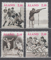 Aland Correo Yvert 47/50 * Mh Deportes - Aland