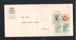 ENVELOPE CIRCULADO DE MOÇAMBIQUE PARA LISBOA PORTUGAL 1960'S - Mozambique