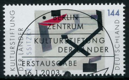BRD 2003 Nr 2308 ESST Zentrisch Gestempelt X9362BA - Used Stamps