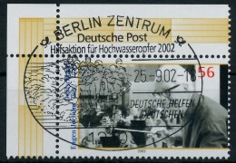 BRD 2002 Nr 2284 Zentrisch Gestempelt ECKE-OLI X93631A - Used Stamps