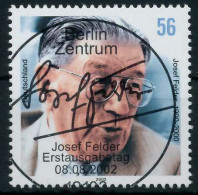 BRD 2002 Nr 2273 ESST Zentrisch Gestempelt X93635A - Used Stamps