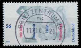 BRD 2002 Nr 2254 Zentrisch Gestempelt X936442 - Gebraucht