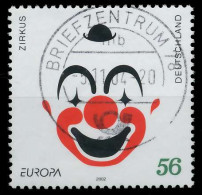 BRD BUND 2002 Nr 2252 Zentrisch Gestempelt X93645E - Used Stamps