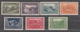 Albania Correo 1922 Yvert 120/26 Mnh ** Paisajes - Albanien