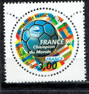 "France 98" : Coupe Du Monde De Football Avec Surcharge Champion Du Monde France - Nuovi