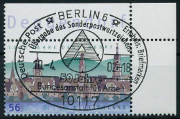 BRD 2002 Nr 2244 Zentrisch Gestempelt ECKE-ORE X9364B6 - Used Stamps