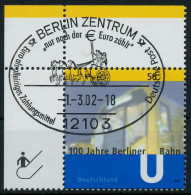 BRD 2002 Nr 2242 Zentrisch Gestempelt ECKE-OLI X9364FE - Used Stamps