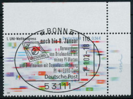 BRD 2001 Nr 2215 Zentrisch Gestempelt ECKE-ORE X9365B6 - Used Stamps