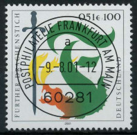 BRD 2001 Nr 2207 Zentrisch Gestempelt X9365C6 - Oblitérés