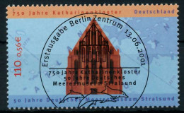 BRD 2001 Nr 2195 ESST Zentrisch Gestempelt X936672 - Used Stamps