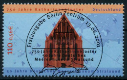 BRD 2001 Nr 2195 ESST Zentrisch Gestempelt X936676 - Oblitérés