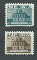 Albania Correo 1960 Yvert 518/9 Mnh ** Arquitectura - Albanien