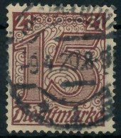 DEUTSCHES REICH DIENSTMARKEN 1920 Nr 18 Gestempelt X939FA2 - Oficial