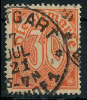 DEUTSCHES REICH DIENSTMARKEN 1920 Nr 27 Gestempelt X939FBE - Dienstzegels