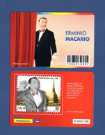 ITALIA :  Tessera Filatelica - Erminio  Macario -  N° 0653  Di 1500 - Del  26.10.2022 - Cartes Philatéliques