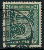 DEUTSCHES REICH DIENSTMARKEN 1920 Nr 16 Gestempelt X939FD2 - Oficial