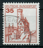 BRD DS BURGEN U. SCHLÖSSER Nr 1139R Gestempelt X93A072 - Used Stamps