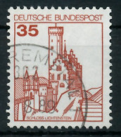 BRD DS BURGEN U. SCHLÖSSER Nr 1139R Gestempelt X93A072 - Oblitérés