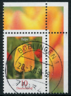 BRD DS BLUMEN Nr 2484A Zentrisch Gestempelt ECKE-ORE X93A092 - Used Stamps