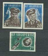 Albania Correo 1963 Yvert 611/3 Mnh ** Astronomia - Albanie