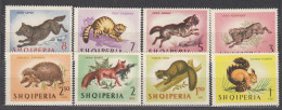 Albania Correo 1964 Yvert 677/84 ** Mnh Fauna - Albanië